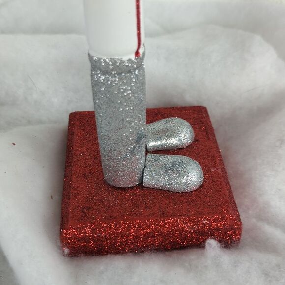 14" Wooden Nutcracker Glittering Soldier Santa Claus! Price Firm! - Picture 13 of 15